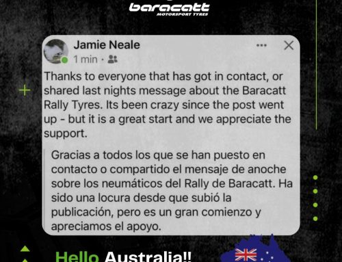 La excelencia sin fronteras: Baracatt Motorsport Tyres desembarca en Australia de la Mano de Rallyequip Motorsport